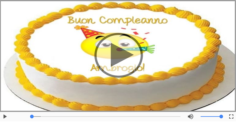 Tanti Auguri Di Buon Compleanno Ambrogio Buon Compleanno Cartoline Musicali Di Compleanno Cartolinemusicali Com