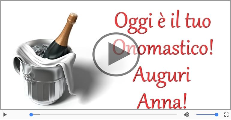 Buon Onomastico Anna! | Tanti Auguri a te (coro) | Cartoline musicali